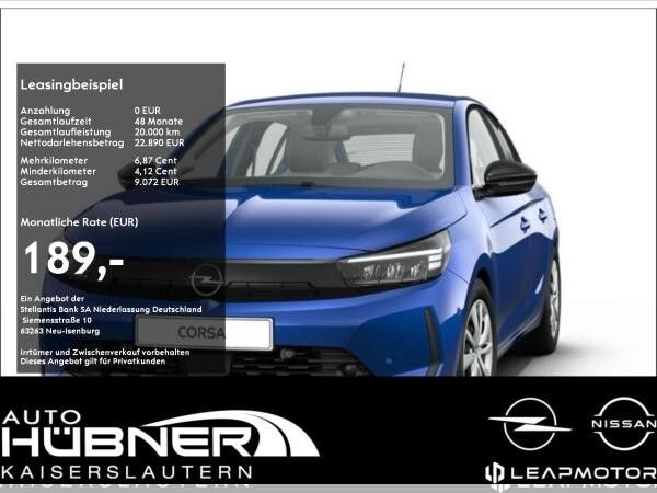 Opel Corsa Edition 1.2 Turbo