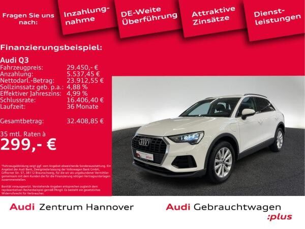 Audi Q3 45 TFSIe DAB Smartphone Interface PDC