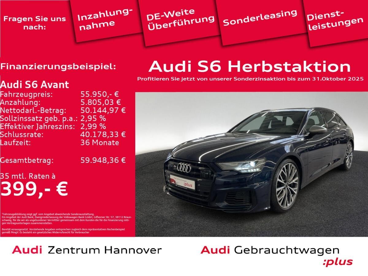 Audi S6 Avant 55 TDI quattro Pano AHK Memory Kamera