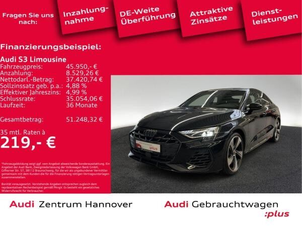 Audi S3 Limousine 2.0 TFSI Kamera virtual Navi LED DAB