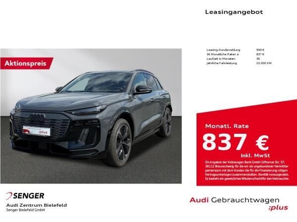 Audi Q6 e-tron performance Matrix Pano B&O AHK