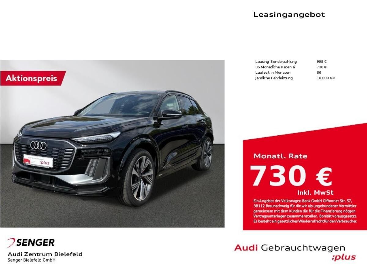 Audi Q6 e-tron quattro Matrix B&O S line Digi-Cockpit