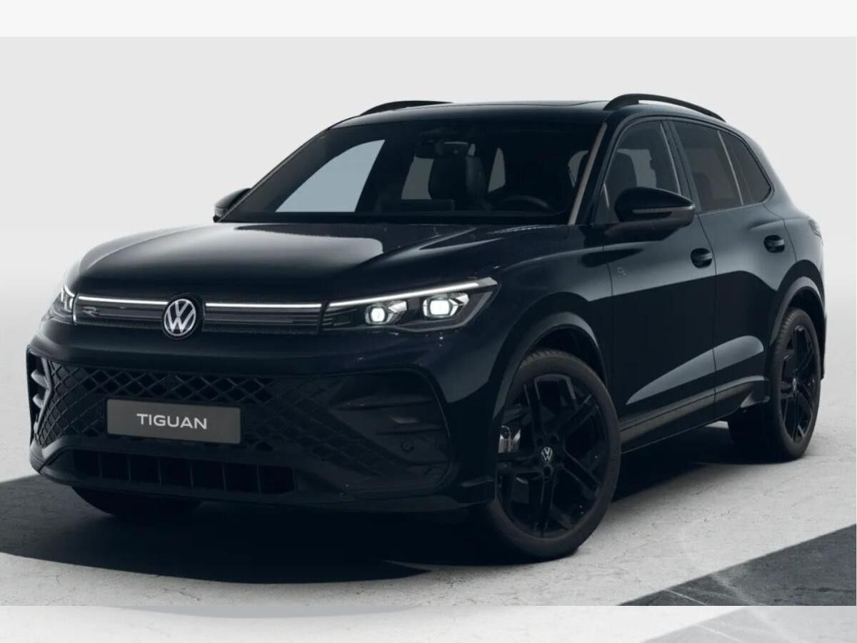 Volkswagen Tiguan R-Line 4MOTION Black Style Leder Pano