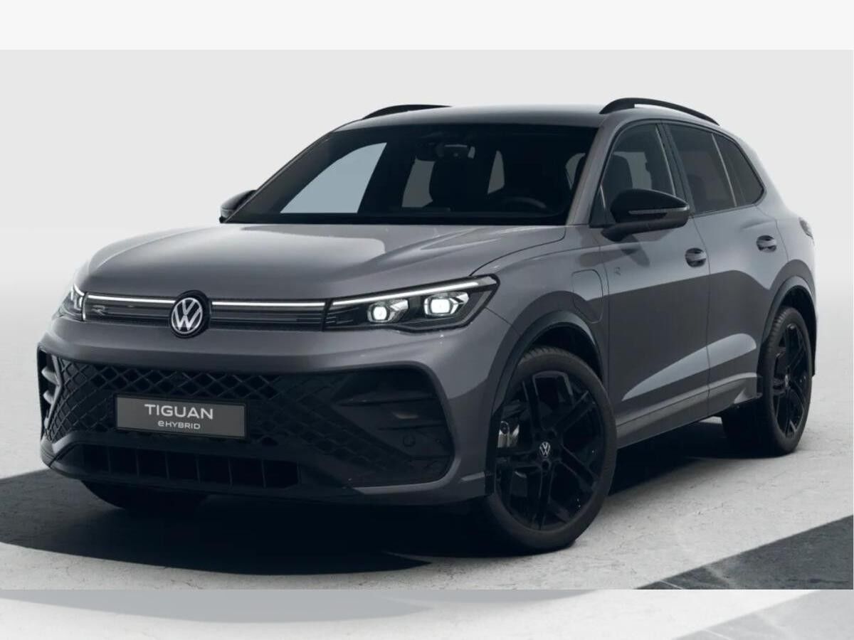 Volkswagen Tiguan R-Line eHybrid Black CarPlay Matrix Leder
