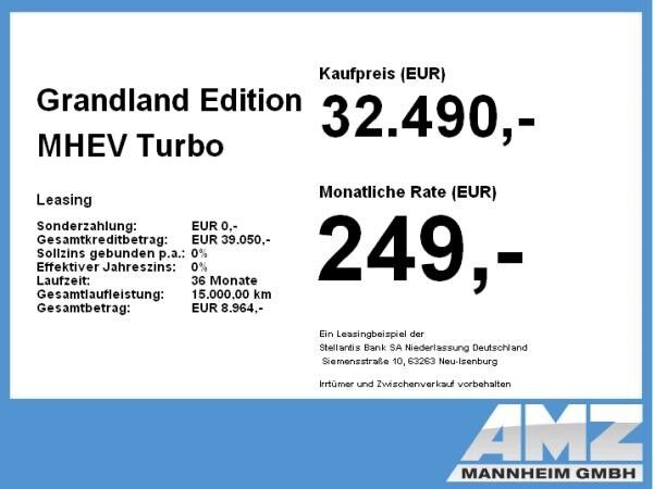 Opel Grandland Edition MHEV