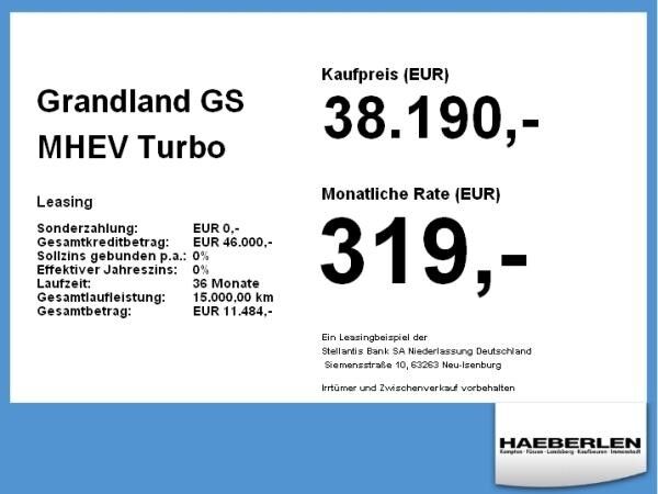 Opel Grandland GS MHEV