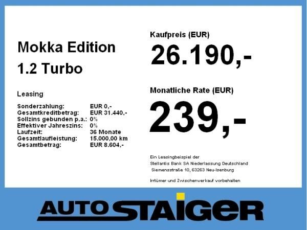 Opel Mokka Edition 1.2 Turbo