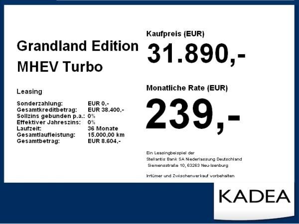 Opel Grandland Edition MHEV