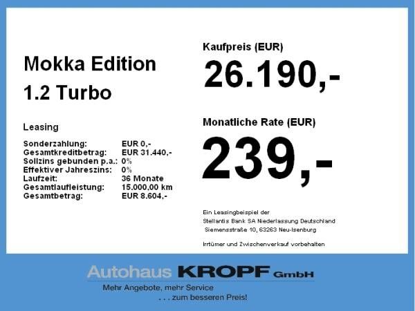 Opel Mokka Edition 1.2 Turbo