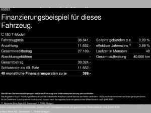 Mercedes-Benz C 180 T Avantgarde AHK Ambiente Totwinkel 360°K