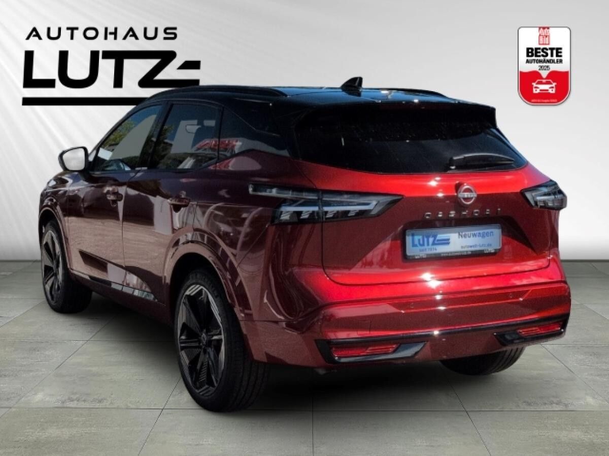 Nissan Qashqai N-Design 1.3 DIG-T MHEV EU6e HUD Navi Memory Sitze 360 Kamera LED El. Heckklappe