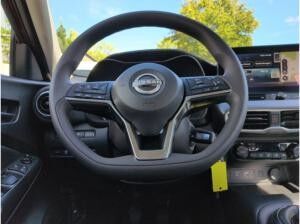 Nissan Juke Acenta 1.0 DIG-T EU6e Navi SH LED Klimaautom DAB SHZ Spurhalteass. Fernlichtass.