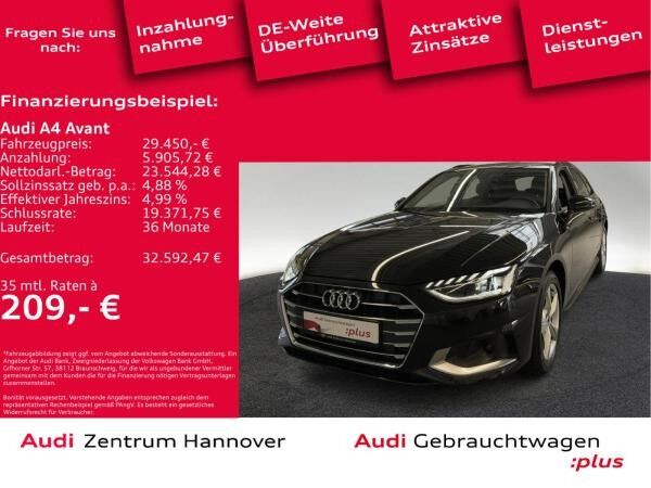 Audi A4 Avant Advanced 35 TFSI AHK LED Kamera DAB Navi