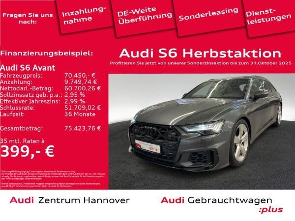 Audi S6 Avant 55 TDI quattro HD Matrix Standh. Luft B&O AHK