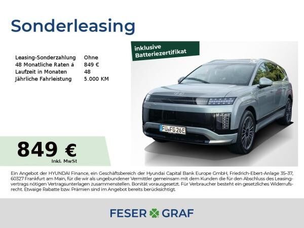 Hyundai IONIQ 9 UNIQ LEDER HuD 360° MATRIX PANO CARPLAY