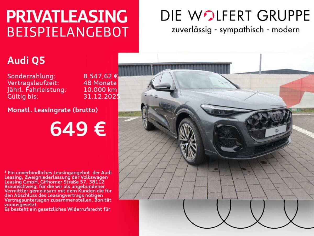 Audi Q5 SUV TDI quattro S line*AHK*LUFT*PANO*HuD*