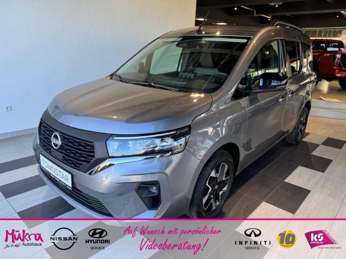Nissan Townstar Kombi Tekna L1 DIG-T 6MT FA 16Ž Alu Dunkel get. Scheiben ab B-Säule FA