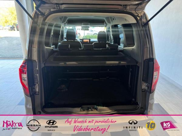 Nissan Townstar Kombi Tekna L1 DIG-T 6MT FA 16Ž Alu Dunkel get. Scheiben ab B-Säule FA