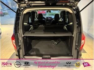 Nissan Townstar Kombi Tekna L1 DIG-T 6MT FA 16" Alu Dunkel get. Scheiben ab B-Säule FA