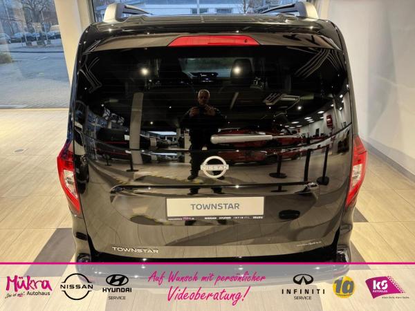 Nissan Townstar Kombi Tekna L1 DIG-T 6MT FA 16" Alu Dunkel get. Scheiben ab B-Säule FA