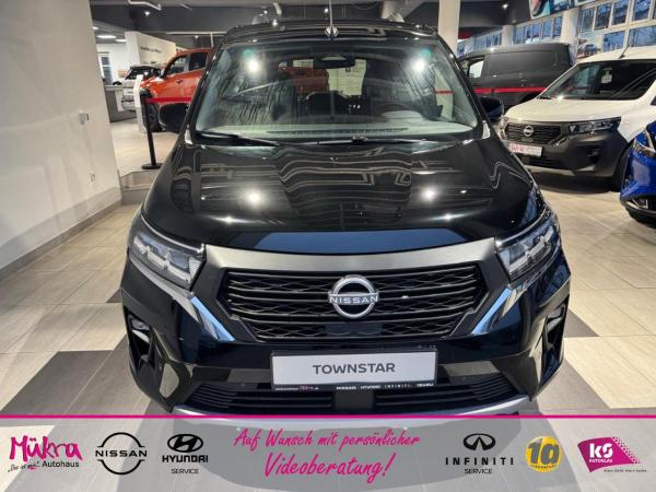 Nissan Townstar Kombi Tekna L1 DIG-T 6MT FA 16" Alu Dunkel get. Scheiben ab B-Säule FA