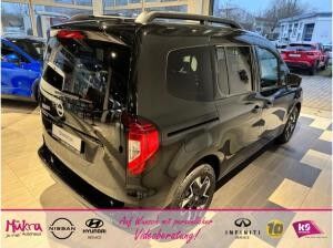 Nissan Townstar Kombi Tekna L1 DIG-T 6MT FA 16" Alu Dunkel get. Scheiben ab B-Säule FA