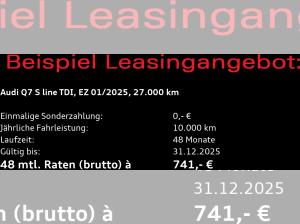Audi Q7 S-Line 45TDI quattro / Pano, Matrix, Air, HuD