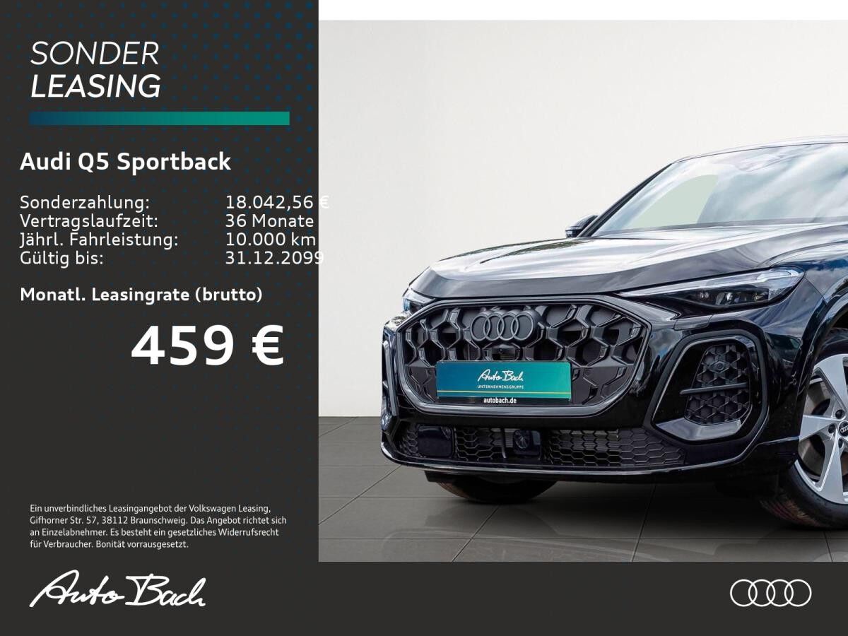 Audi Q5 Sportback e-hybrid quattro S-line TECH-Pro MMI-Pro