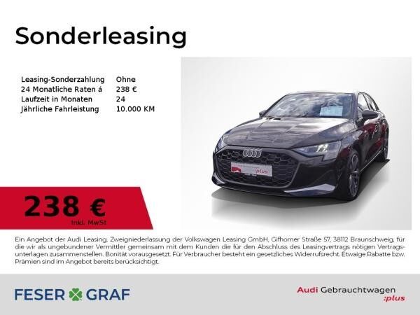 Audi A3 Sportback 35 TFSI ACC+Parken/R-Kamera/Sports.
