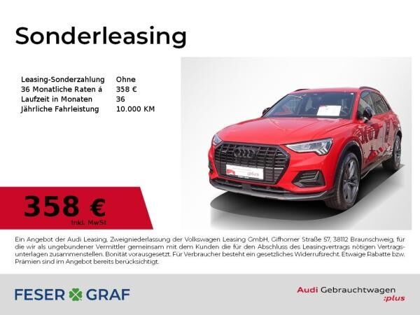 Audi Q3 40 TFSI q. S line Int/LED/Navi/ACC/AHK/19 Zol