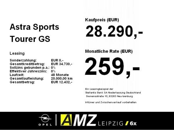 Opel Astra Sports Tourer GS 1.2 Turbo