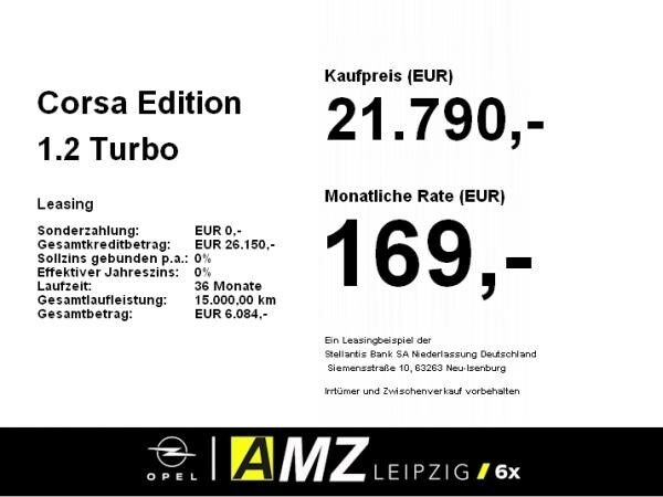 Opel Corsa Edition 1.2 Turbo
