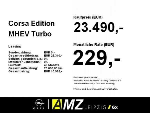 Opel Corsa Edition MHEV