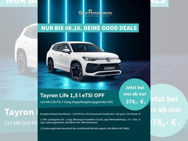Volkswagen Tayron *Good Deals*frei konfigurierbar*