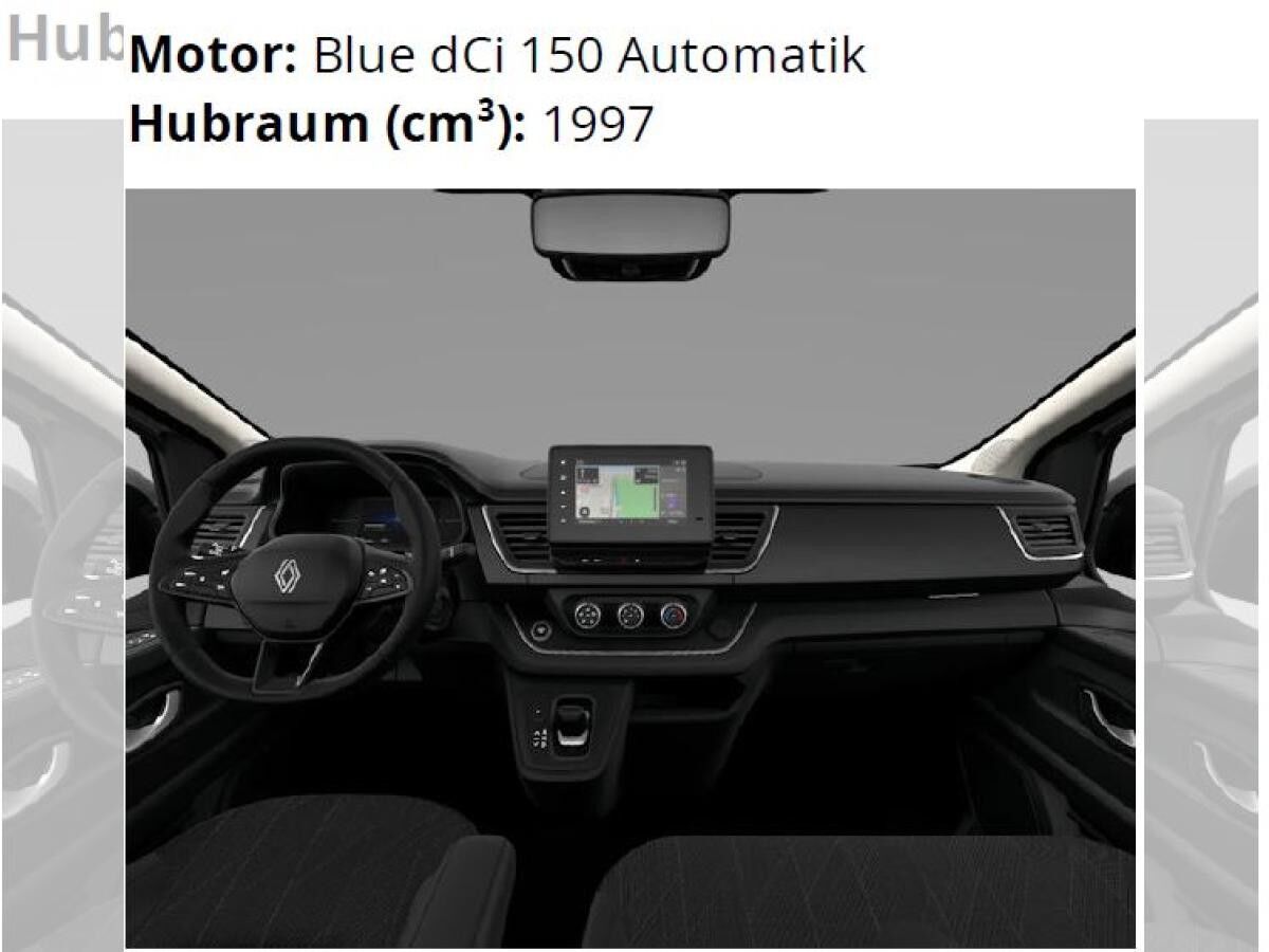 Renault Trafic Combi Blue dCi 150 Automatik *NUR im September 2 Raten geschenkt