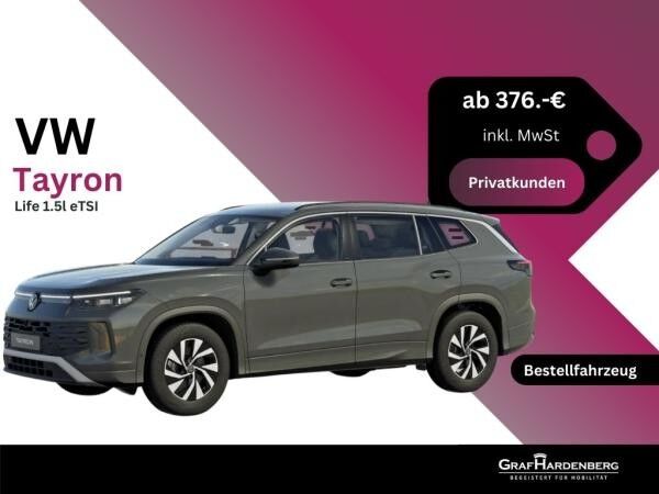 Volkswagen Tayron Life 1,5 l 150PS 7-Gang-DSG *frei konfigurierbar*
