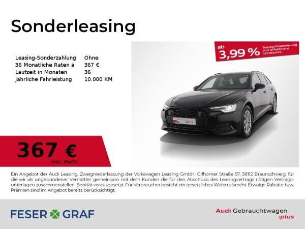 Audi A6 Avant adv. 35TDI S tronic Pano/AHK/Optik schw