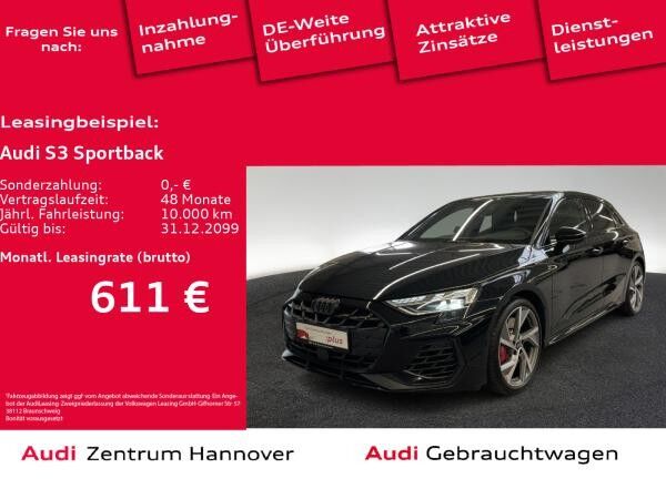 Audi S3 Sportback 2.0 TFSI Pano Kamera LED virtual Navi