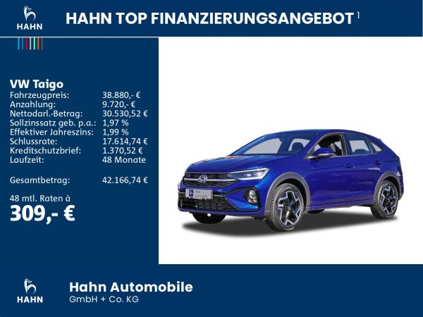 Volkswagen Taigo R-Line 1,5 l TSI *SOFORT VERFÜGBAR*