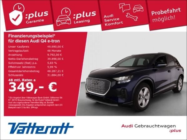 Audi Q4 e-tron e-tron 55 quattro Leder Navi AHK HUD Pano