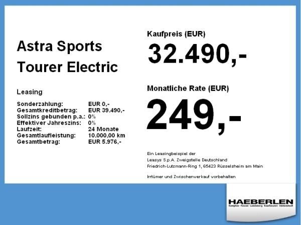 Opel Astra Sports Tourer Electric Edition **Gewerbehammer**