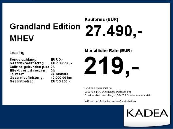 Opel Grandland Edition MHEV **Gewerbehammer**
