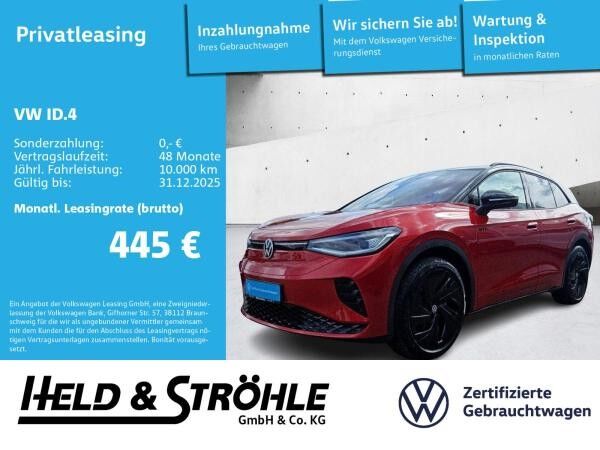 Volkswagen ID.4 GTX 4M IQ-LED H/K WÄPU ACC AHK NAV AR-HUD