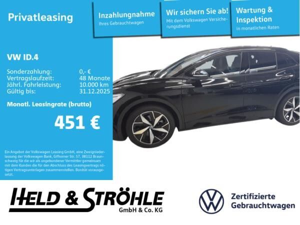 Volkswagen ID.4 GTX 4M IQ-LED WÄPU 20" SPORTPAKET ACC NAVI