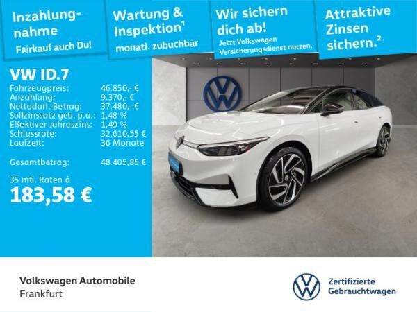 Volkswagen ID.7 Pro Navi IQ.Light ACC DAB+ FrontAssist
