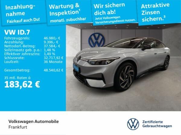 Volkswagen ID.7 Pro Navi IQ.Light DAB+ FrontAssist