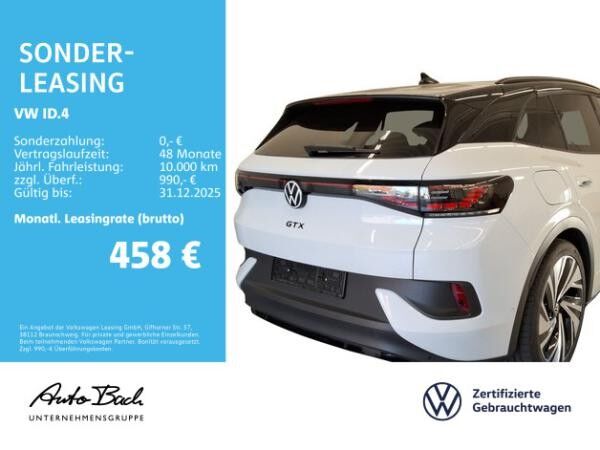 Volkswagen ID.4 GTX, Panoramadach, Soundsystem, Navi, LED-Matrix, Rückfahrkamera