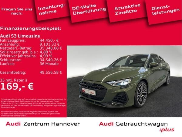 Audi S3 Limousine 2.0 TFSI LED Kamera virtual Navi DAB