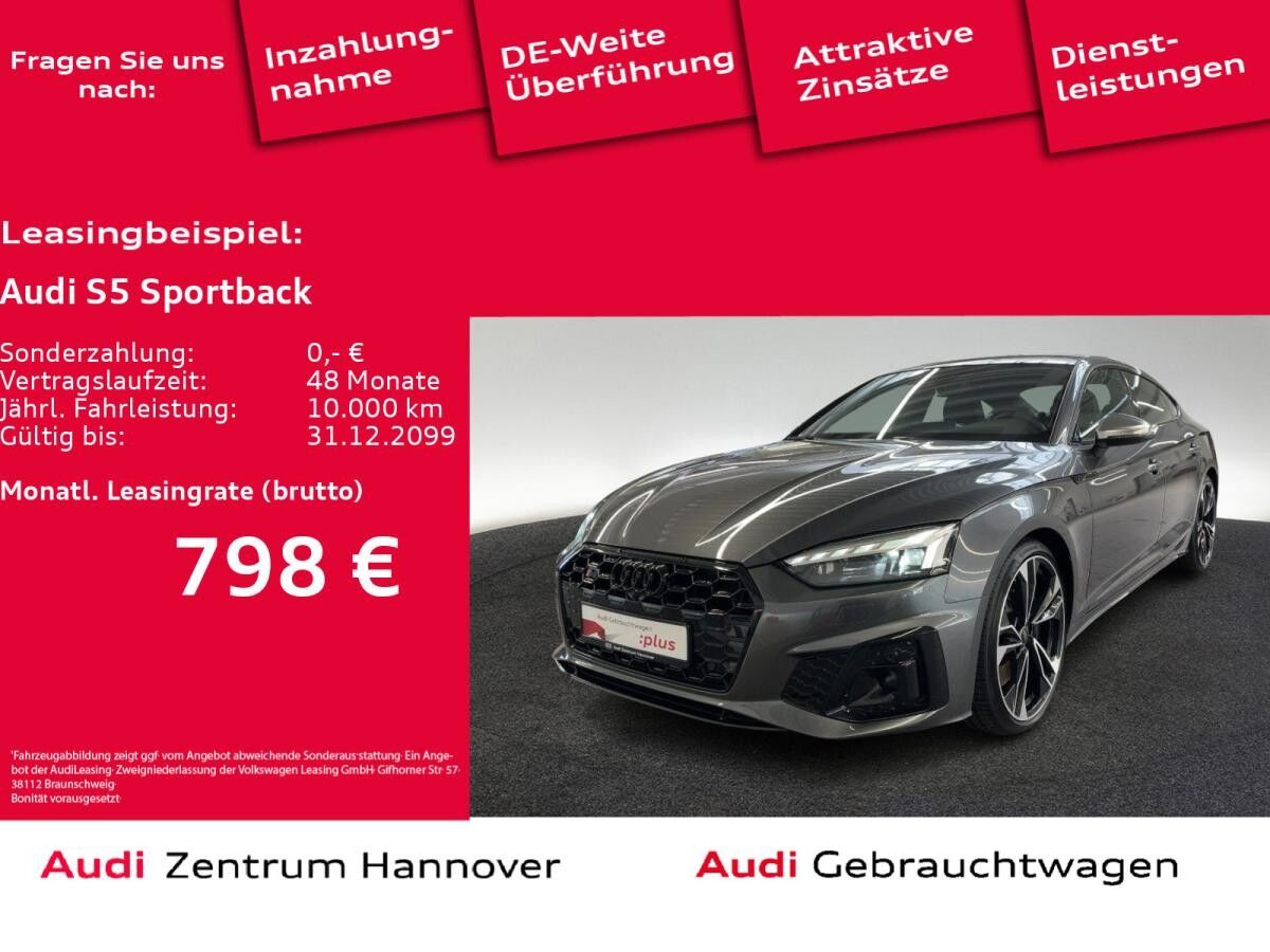 Audi S5 Sportback competition edition 55 TDI quattro Matrix Pano Kamera Leder