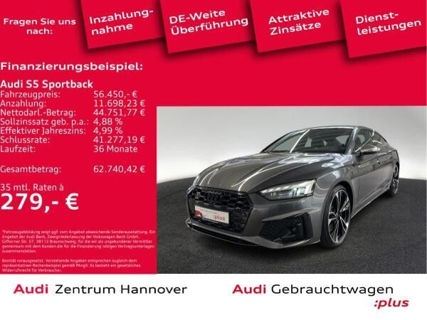 Audi S5 Sportback competition edition 55 TDI quattro Matrix Pano Kamera Leder